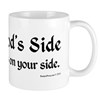 God&#39;s Side Mugs