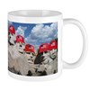 Red Hats on Rushmore Mugs