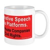 Support Conservative Speech Mugs