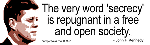 JFK JFK on Secrecy